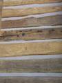 Hand-Hewn Skins Close-Up / Note the variation in color and dimension Hand-Hewn Skins Close-Up / Note the variation in color and dimension
